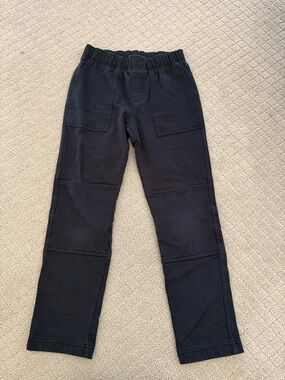 Tea Collection Knit Terry Navy Pants